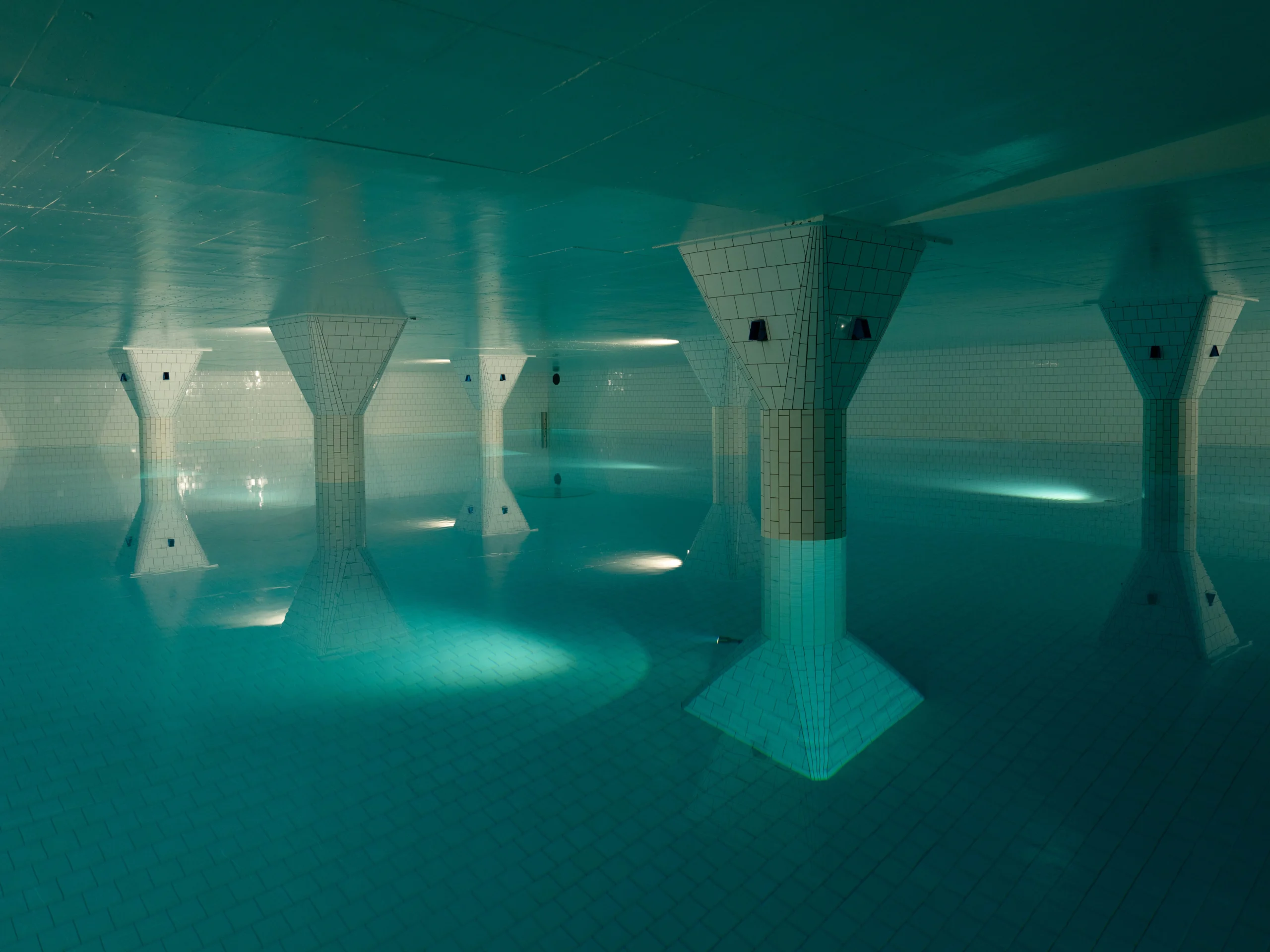 Blick ins Wasserreservoir Moosrain – ein verborgener Ort der Trinkwasserversorgung in Langenthal